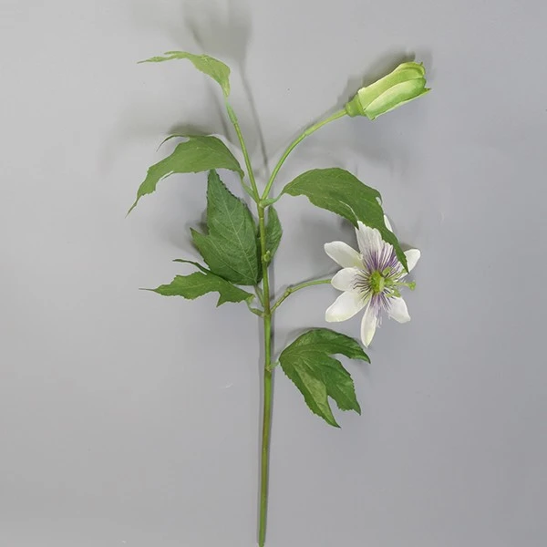 Silk artificial flower #EF3420-WHVT (2)
